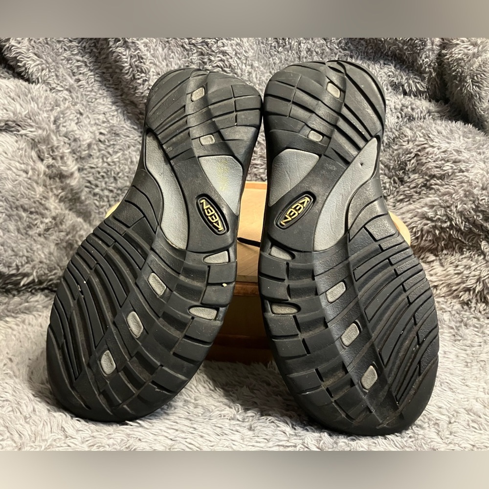 Keen Men's Black PTC Dress Oxford Water Resistant Leather Size 8.5 - Picture 4 of 14